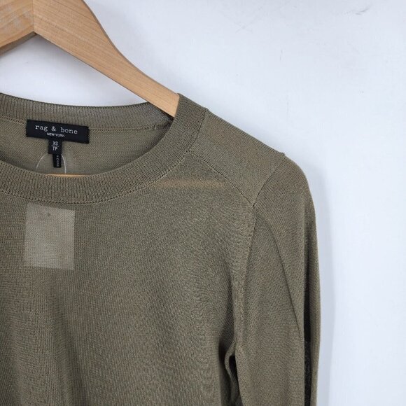 Rag & Bone Women's Ola Viscose Lightweight Crew Slim Fit Sweater Size XS NWT - Picture 4 of 12